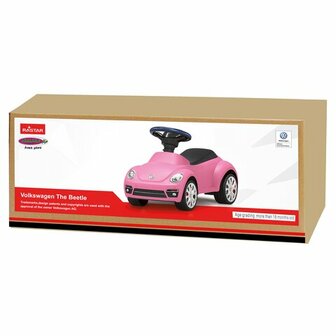 Loopauto Volkswagen Beetle Roze