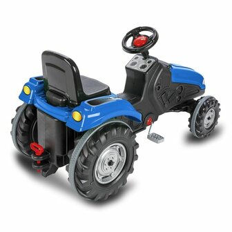 Traptractor Big Wheel Blauw