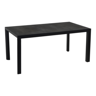 Tafel Murcia Negro 160x90cm