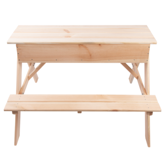 2-in-1 Picknicktafel met Zandbak