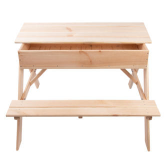 2-in-1 Picknicktafel met Zandbak