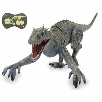 RC Dinosaurus Exoraptor Li-Ion 3,7V 2,4GHz Grijs