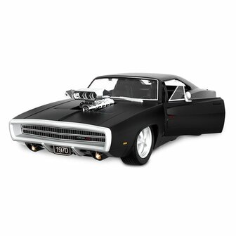 RC Dodge Charger R/T 1970 1/16 Zwart 2,4GHz Speelgoed Auto