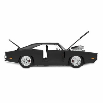 RC Dodge Charger R/T 1970 1/16 Zwart 2,4GHz Speelgoed Auto