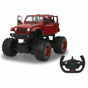 RC Jeep Wrangler JL 1:14 Rood 2,4GHz 