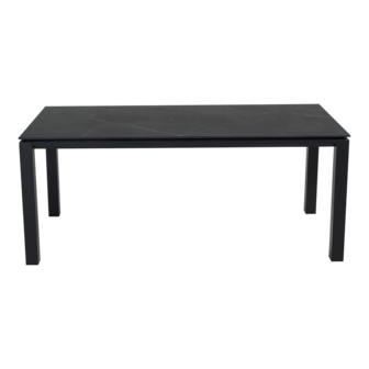 Tafel Monte Carlo Negro 180x90cm