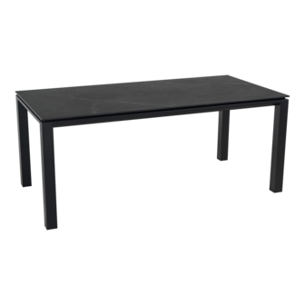 Tafel Monte Carlo Negro 180x90cm