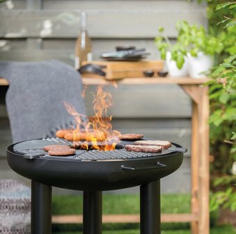 Firepit Palau met gietijzeren plancha ring