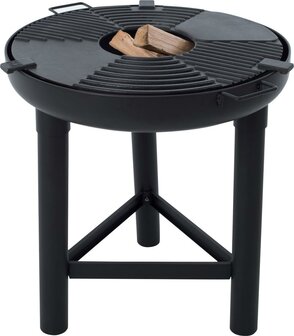 Firepit Palau met gietijzeren plancha ring