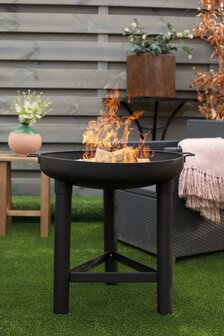 Firepit Palau met gietijzeren plancha ring