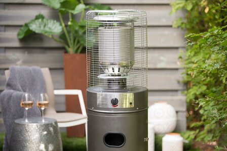 Sunred Terrasverwarmer Propus Gas Lounge Grijs 10000 Watt