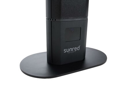 Sunred Terrasverwarmer Valencia Dark Lounge Black 3000 Watt