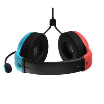 PDP Gaming LVL40 Wired Stereo Headset - Blue/Red