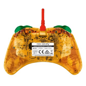 PDP Gaming Rock Candy Wired Controller - Lemon Bomb Bowser