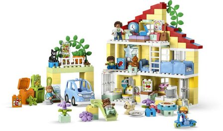 DUPLO Stad 3in1 Familiehuis