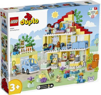 DUPLO Stad 3in1 Familiehuis