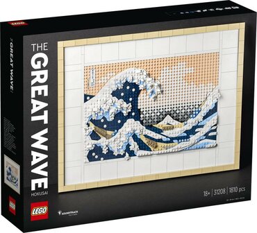 LEGO Art Hokusai &ndash; De grote golf