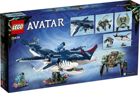 LEGO Avatar Payakan the Tulkun en Crab Suit