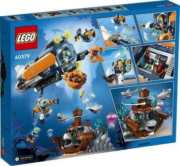 LEGO City Exploration Duikboot voor diepzeeonderzoek