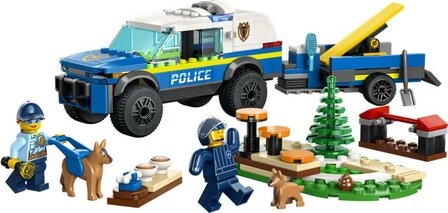 LEGO City Politie Mobiele training voor politiehonden