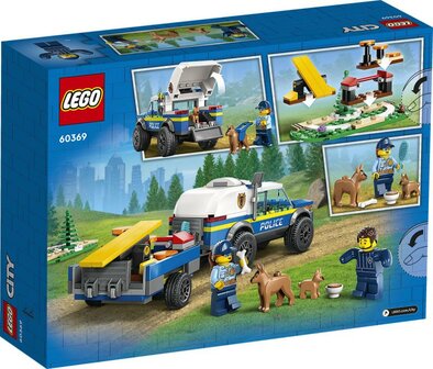 LEGO City Politie Mobiele training voor politiehonden