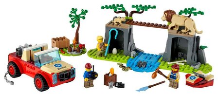 LEGO City Wildlife Wildlife Recsue off-roader