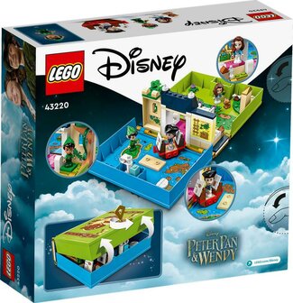 LEGO Disney Classic Peter Pan &amp; Wendy&#039;s verhalenboekavontuur