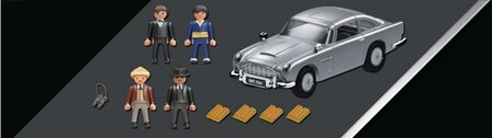 Playmobil Movie Cars James Bond Aston Martin DB5 Goldfinger