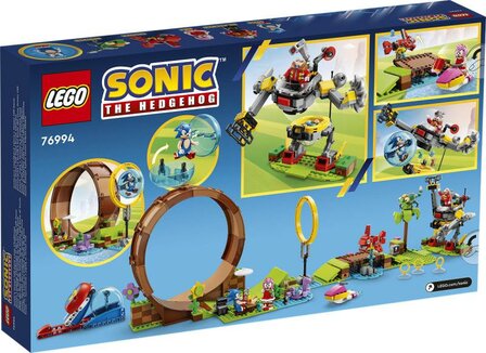 LEGO SONIC Sonics Green Hill Zone loopinguitdaging