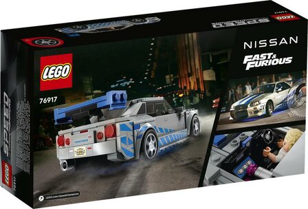 LEGO Speed Champions 2 Fast 2 Furious Nissan Skyline GT-R34