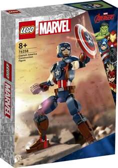 LEGO Super Heroes Captain America bouwfiguur