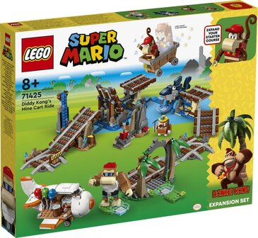 LEGO Super Mario Uitbreidingsset: Diddy Kongs mijnwagenrit