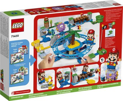 LEGO Super Mario Uitbreidingsset: Reuzen-Urchins strandattractie