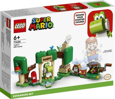 LEGO Super Mario Uitbreidingsset: Yoshi&rsquo;s cadeauhuisje