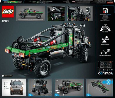 LEGO Technic 4x4 Mercedes-Benz Zetros Trial Truck