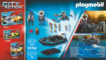 Playmobil City Action Politie: arrestatie van de kunstdief