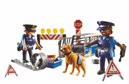 Playmobil City Action Politiewegversperring