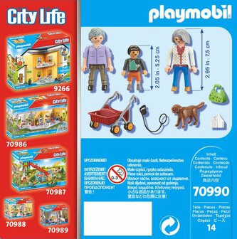 Playmobil City Life Grootouders met kleinkinderen