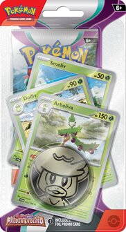 Pokemon Paldea Evolved &ndash; Premium Checklane Blister &ndash; Arboliva