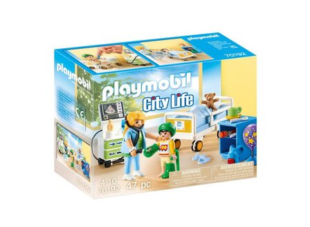 Playmobil City Life Kinderziekenhuiskamer