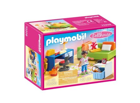 Playmobil Dollhouse Kinderkamer met bedbank