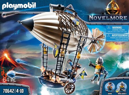 Playmobil Knights Novelmore Dario&#039;s Zeppelin