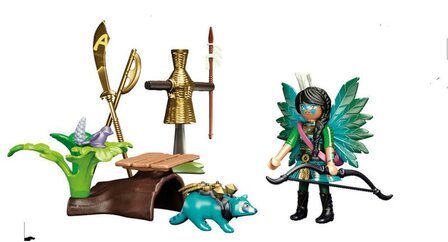 Playmobil Starterpack Knight Fairy met wasbeer