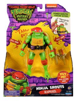 Teenage Mutant Ninja Turtles Ninja Shouts Speelfiguur - Raphael