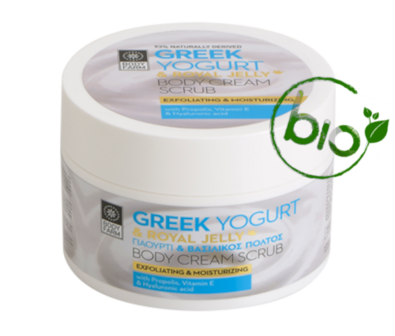 Bodyscrub Greek yogurt &amp; royal jelly &ndash; 200ml