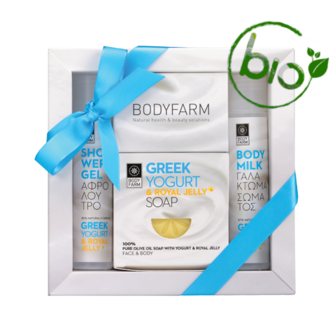 Luxe cadeauset Greek yogurt &amp; royal jelly &ndash; 3 delig