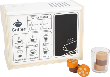 Houten Bistro Koffiemachine, 9dlg