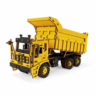 Houten Puzzel 3D Dump Truck Robotime 18&times;7,5x8cm