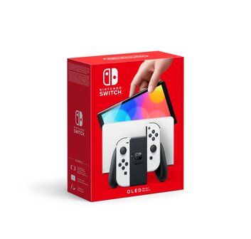 Nintendo Switch Console (OLED Model) - Wit