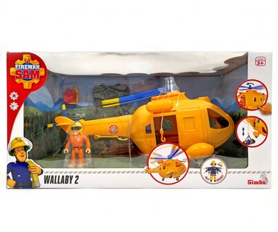 Sam Helicopter Wallaby II met figuur